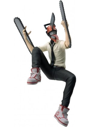 Figurine Chainsaw Man PM Perching Figure Par SEGA - Chainsaw Man 14 CM